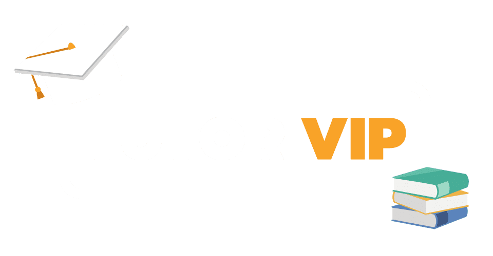 Tutor VIP รับหาครูสอนพิเศษ White Logo