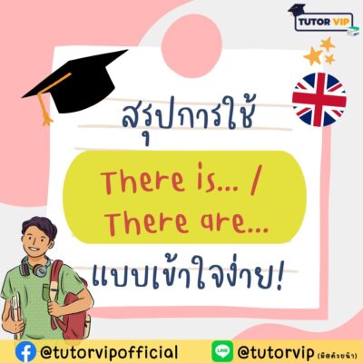 สรุปการใช้ There is There are