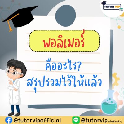 พอลิเมอร์คืออะไร สรุปรวมไว้ให้แล้ว