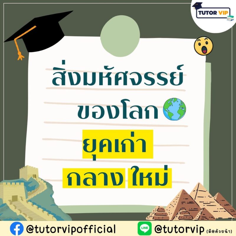 สิ่งมหัศจรรย์ของโลกยุคเก่า กลาง ใหม่