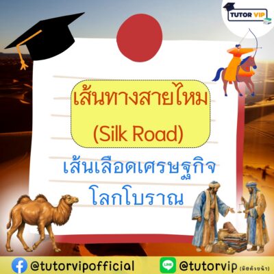 เส้นทางสายไหม เส้นเลือดเศรษฐกิจโลกโบราณ